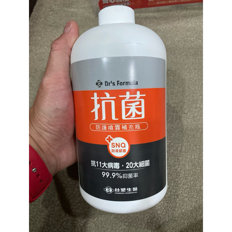 「現貨出清大特價」台塑生醫 Drs Formula 抗菌防護噴霧 補充瓶 (1kg)台灣製造