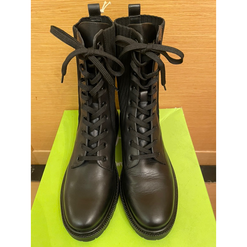 轉賣Sam Edelman 黑色Lydell軍靴US8.5(免運費）