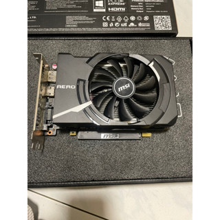 微星 GeForce GTX 1050 Ti AERO ITX 4G OCV1 原廠保固內