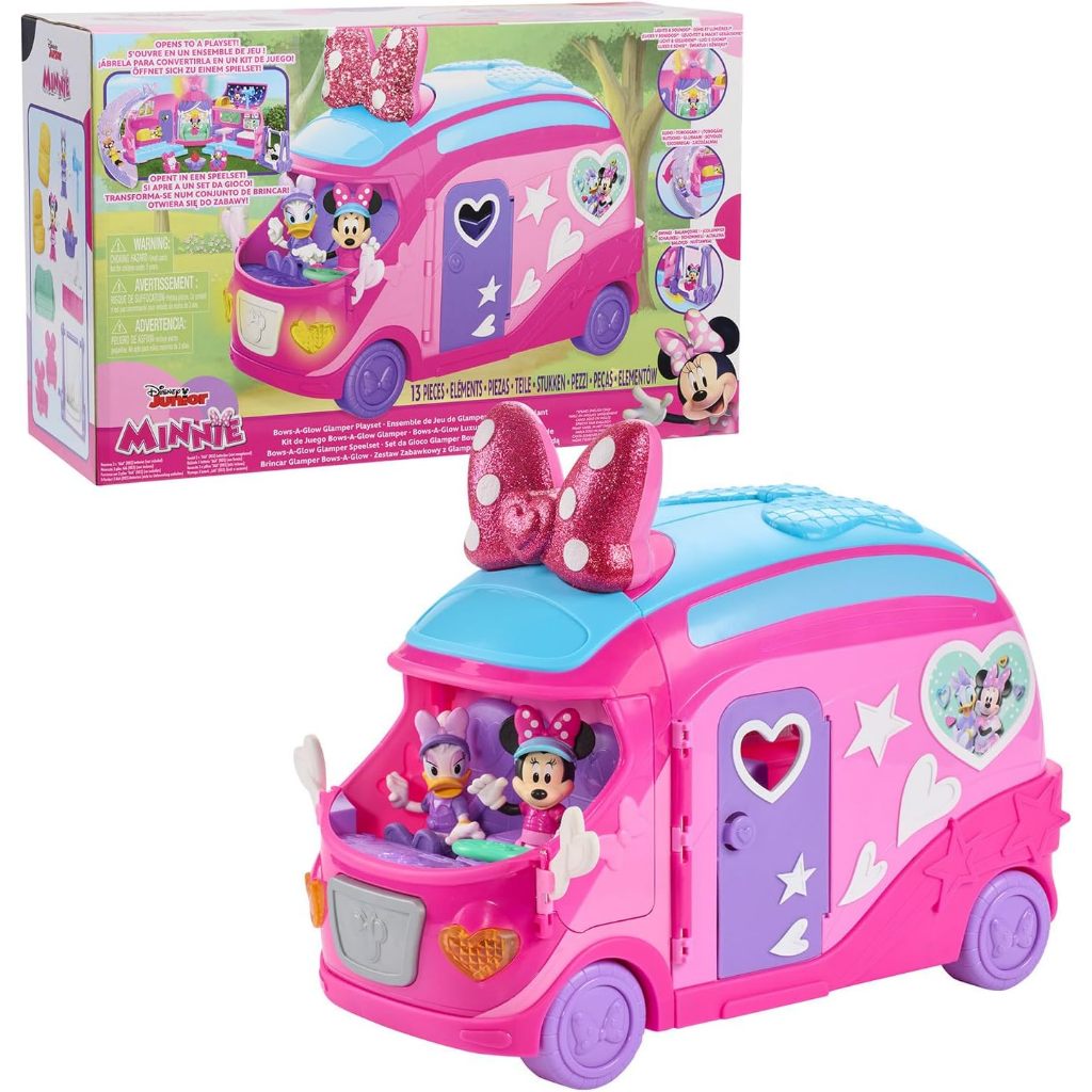 預購👍空運👍美國迪士尼 Minnie Mouse 米妮 露營車 扮家家酒 玩具 公仔 玩具