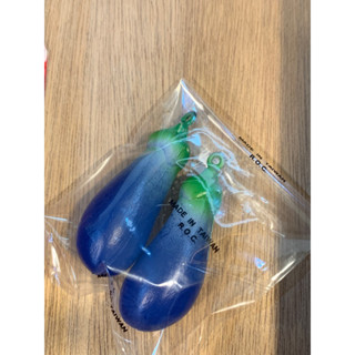 ［冠澄生活館］䄂珍蔬果模型、茄子吊飾