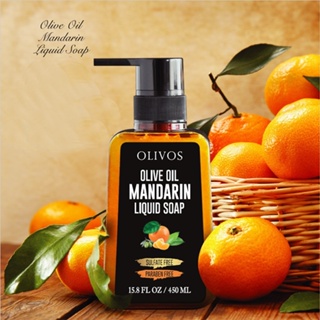 [原廠公司貨]OLIVOS奧莉芙的橄欖液態皂-洗手/洗臉卸妝/洗澡全身滋潤一瓶完成|橄欖油含量86%以上