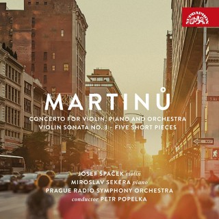 馬替努 小提琴與鋼琴複協奏曲 小提琴奏鳴曲 Martinu Concerto for Violin SU4330