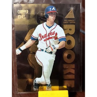MLB 1995 年 Pinnacle Zenith Chipper Jones 新秀卡 #111(卡況不佳)