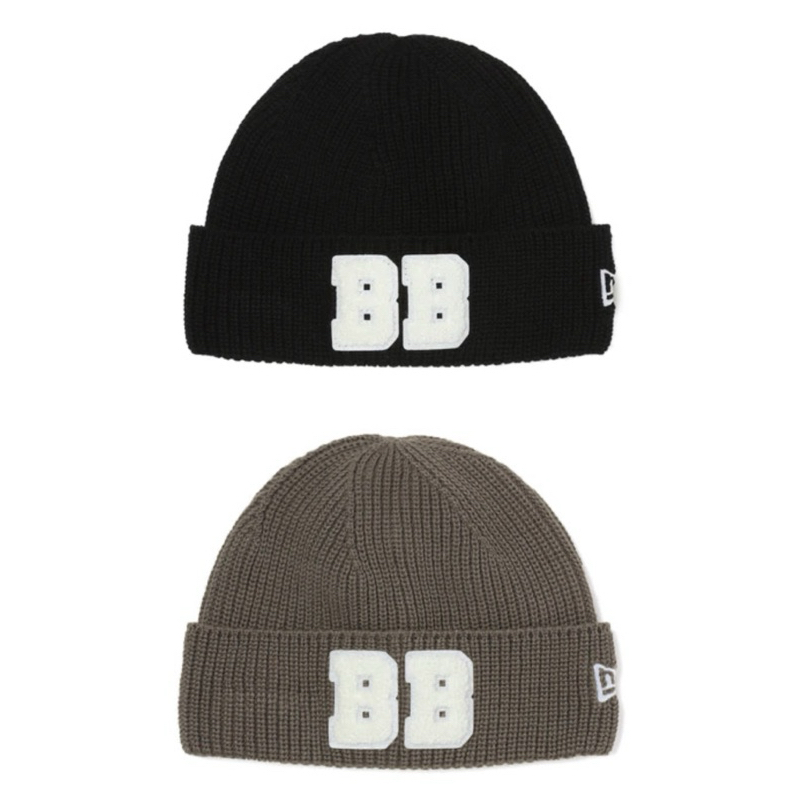 日本代購  BAPE BLACK X NEW ERA BEANIE 毛帽 針織帽