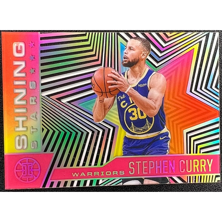 NBA 球員卡 Stephen Curry 2020-21 Illusions Shining Stars Pink