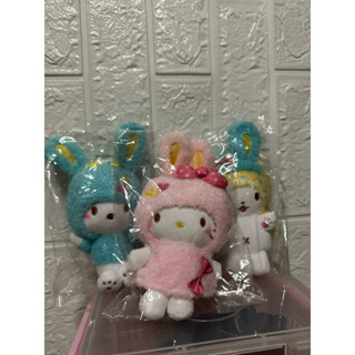 三麗鷗 Happy賞 動物系列 一番賞 Hello Kitty 美樂蒂帕恰狗毛毯熊娃娃還有一隻2022萬聖節帕恰狗