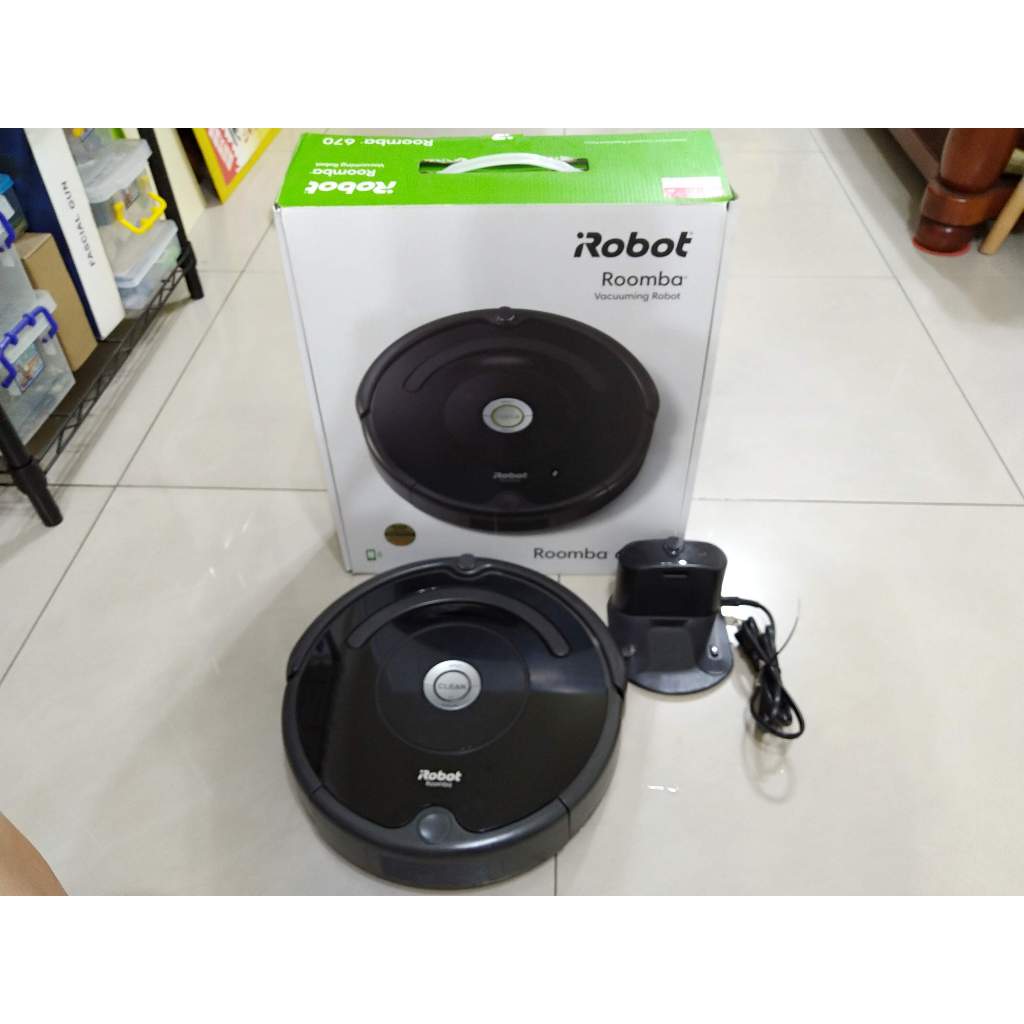 美國 iRobot Roomba 670 掃地機器人 最強大的掃地機器人品牌