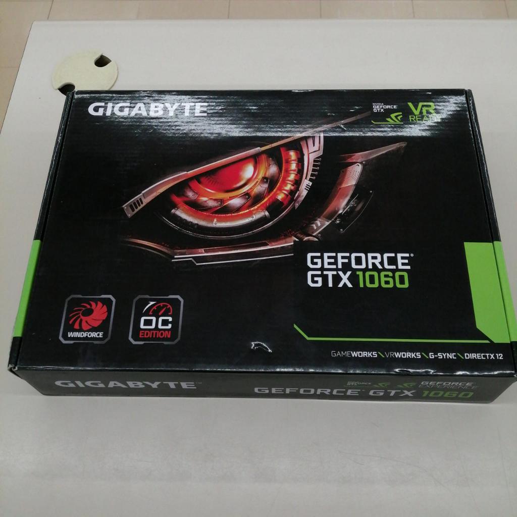 技嘉 GTX1060 3G 雙風扇 熱導管 GV-N1060WF2OC-3GD