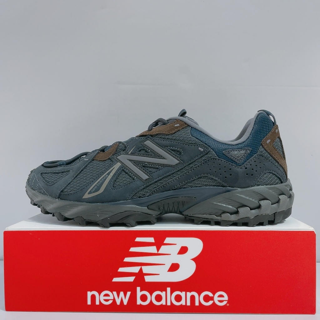 New Balance NB 610 男生 深灰色 快穿式 D楦 越野 運動 慢跑鞋 ML610TP