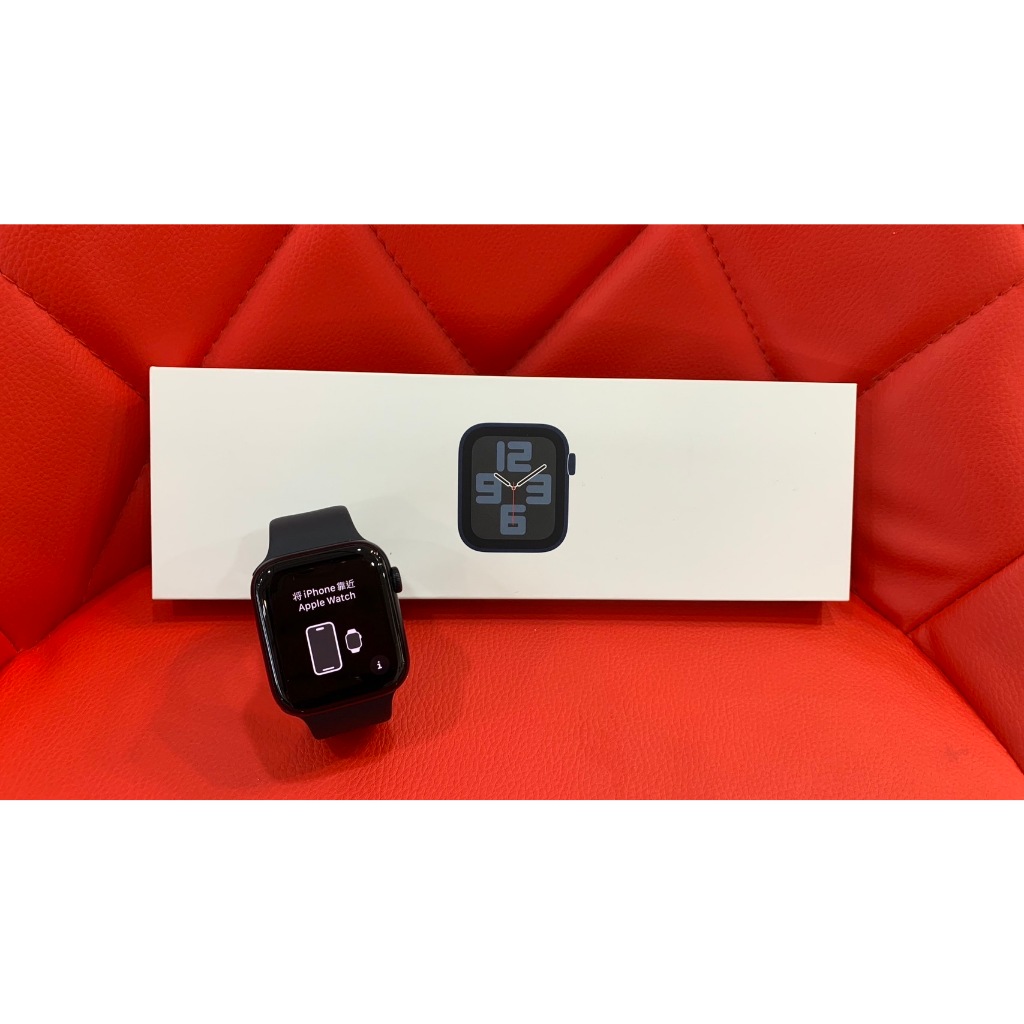 【艾爾巴二手】Apple Watch SE2 GPS 44mm A2723 午夜色#二手手錶#保固中#新竹店4NP24