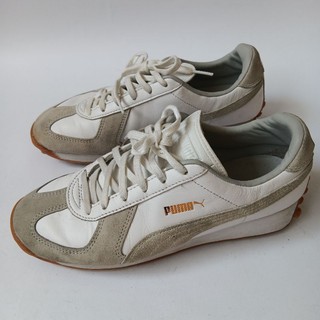 PUMA｜ARMY Trainer Rider｜德訓鞋｜阿甘鞋｜白灰｜劉亞仁｜US:6.5｜24.5cm