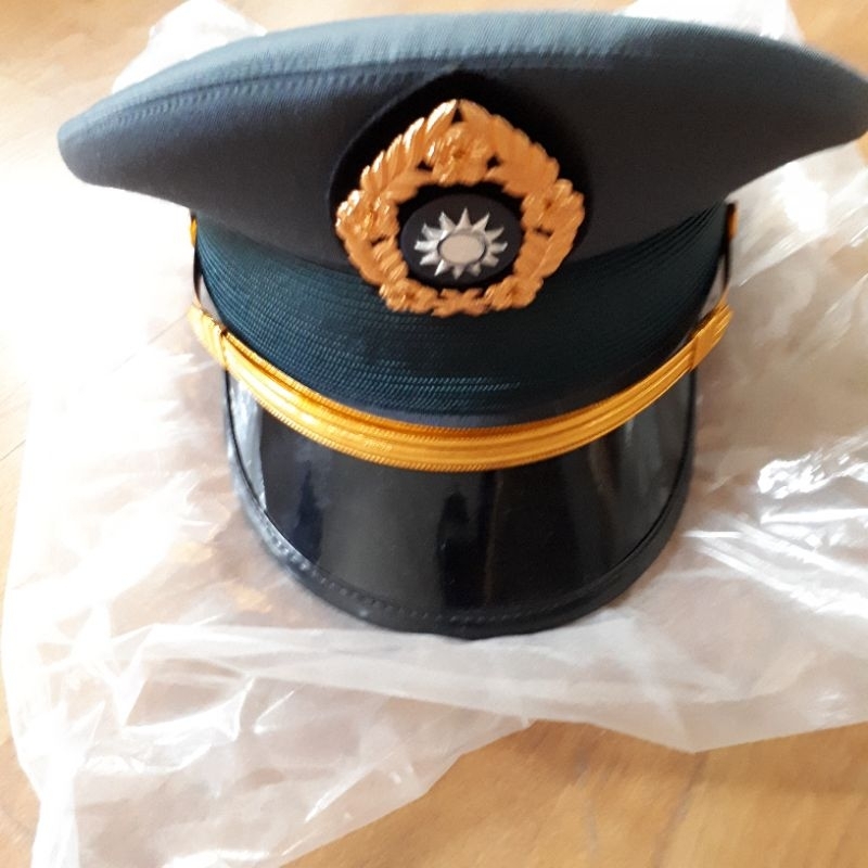 陸軍軍官大盤帽，全新，型號尺寸如圖