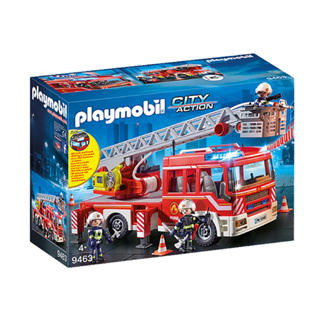 全新 playmobil 摩比人 9463 消防雲梯車 消防車