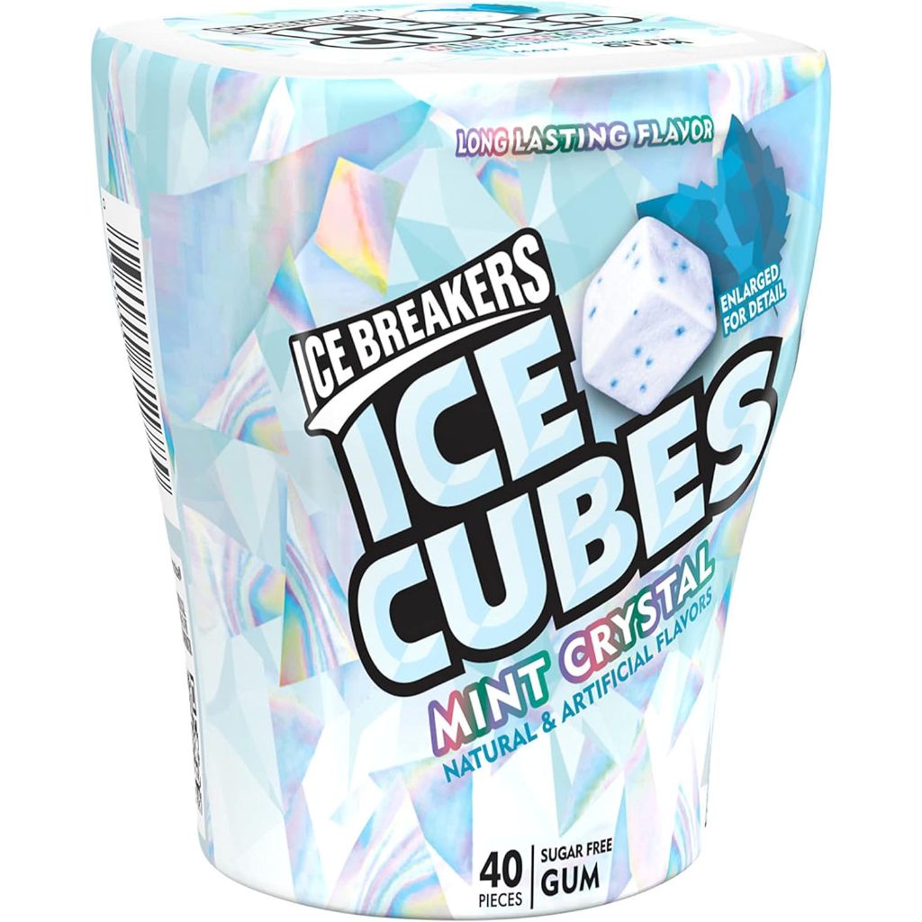 買不買小舖🛒 ICE BREAKERS ICE CUBES 薄荷水晶口味 木醣醇口香糖 40粒入