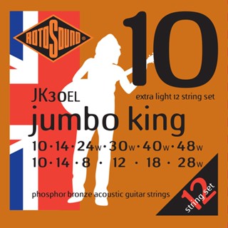 【名人樂器】RotoSound (10-48) 12弦 木吉他弦 民謠吉他弦