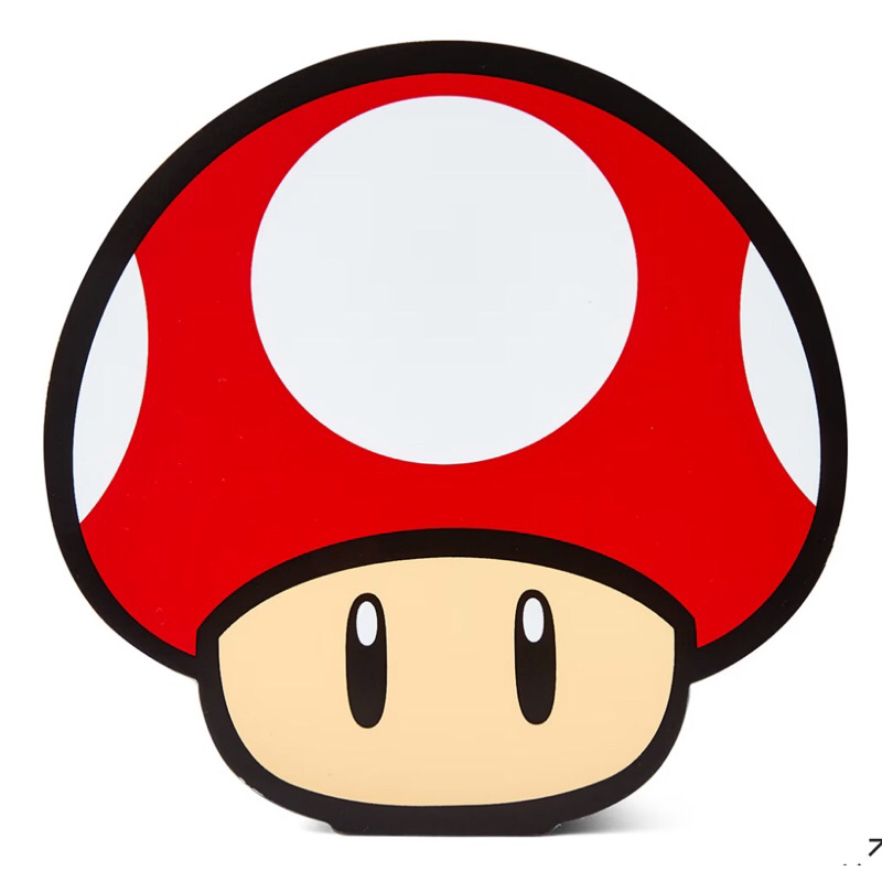 （現貨）正版 Super Mario Mushroom 瑪利歐 蘑菇 任天堂授權 夜燈 電池燈 桌燈 露營燈