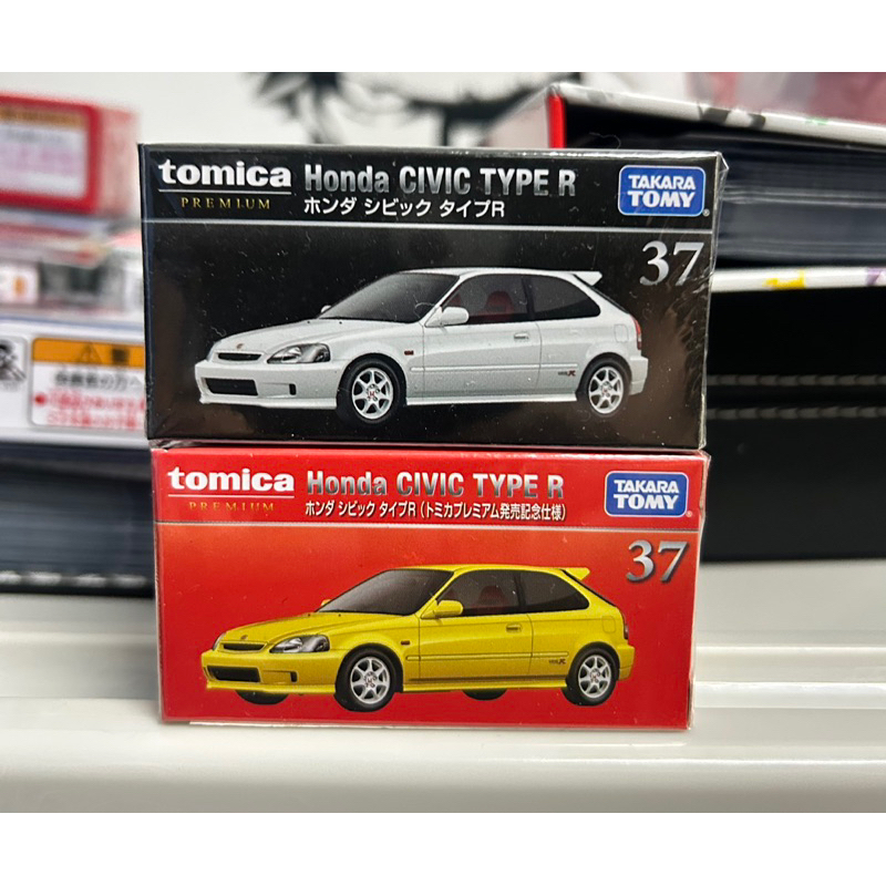 Tomica premium 37 黑盒 Honda civic type r