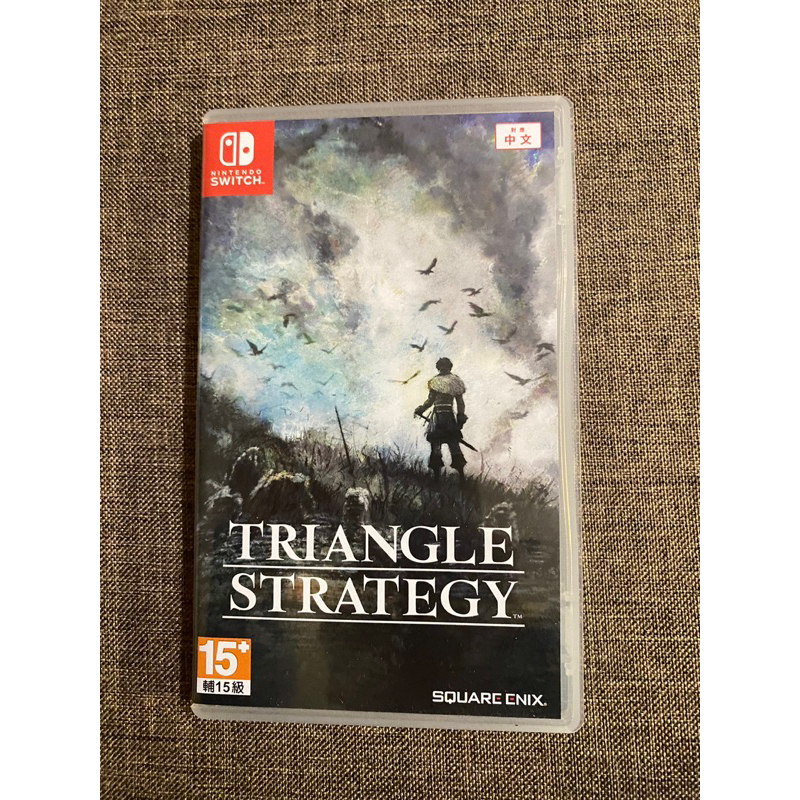 🕹️現貨【NS原版片】任天堂 Switch 三角戰略 TRIANGLE STRATEGY【中文版 中古二手商品】電玩