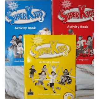 Super Kids activity book1-3(題目練習本) 全新