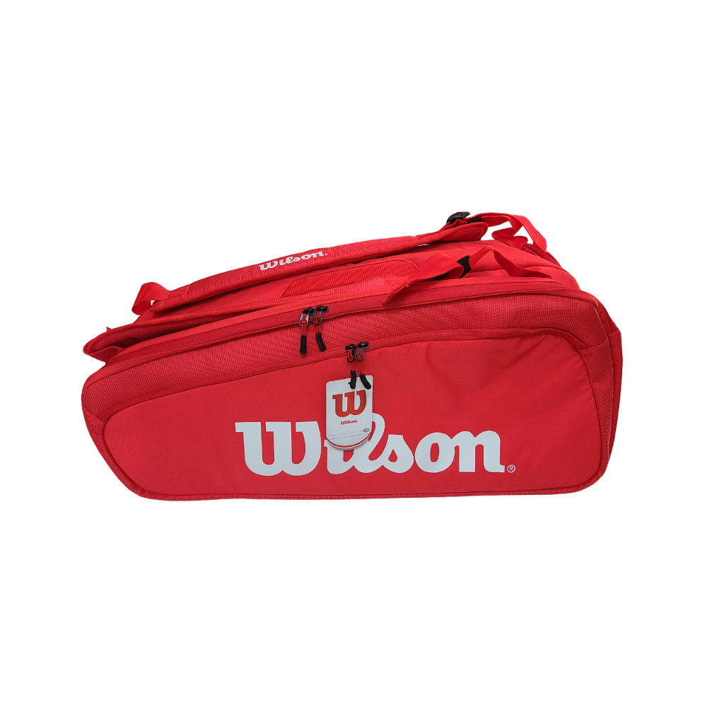 [現貨+預購] Wilson Super Tour ProStaff 6支/9支裝 網球 背包 球拍袋 紅色