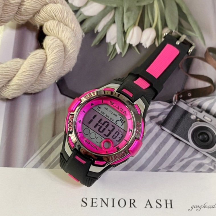 經緯度鐘錶 JAGA冷光電子錶 M998 潮流 學生錶 兒童錶 運動游泳錶 上班族 生日禮物 出國 附包裝盒 衝評價↘