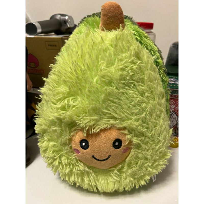 [正版]酪梨 絨毛娃娃 水果 抱枕 avocado 玩偶 約30公分 靠枕 靠墊 腰靠