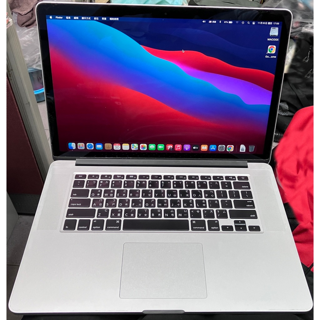 APPLE 蘋果 Macbook Pro 15吋 A1398 i7 SSD 8G 筆記型電腦