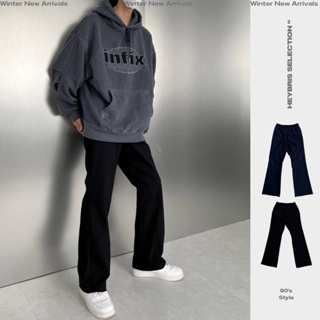 YG STUDIO | VIBE 風格 喇叭 落地褲 “顯腿長” 修身 西裝褲