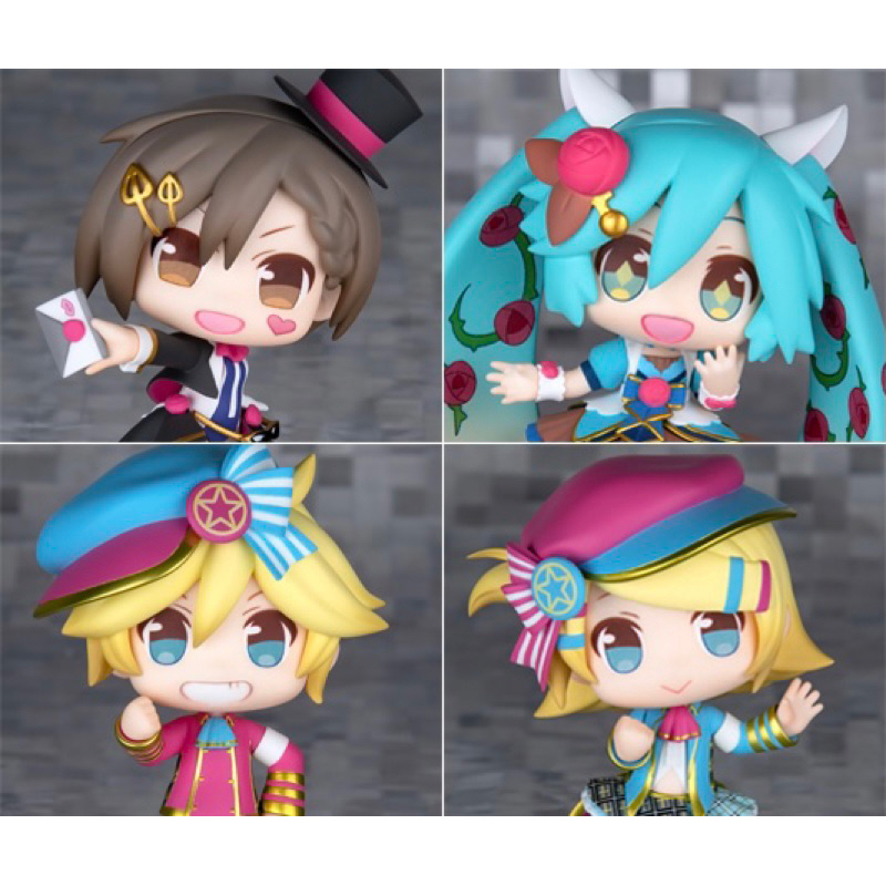 GSC Emontoys 初音未來&amp;MEIKO 鏡音鈴&amp;鏡音連 代理版 2款一套