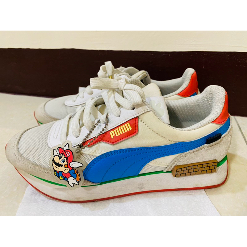 Super Mario X PUMA 超級瑪利歐 聯名系列 稀有絕版 運動鞋二手NIKE PUMA