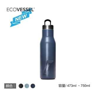 Eco Vessel - ASPEN 750ml、473ml 保溫瓶 有掛勾 多色