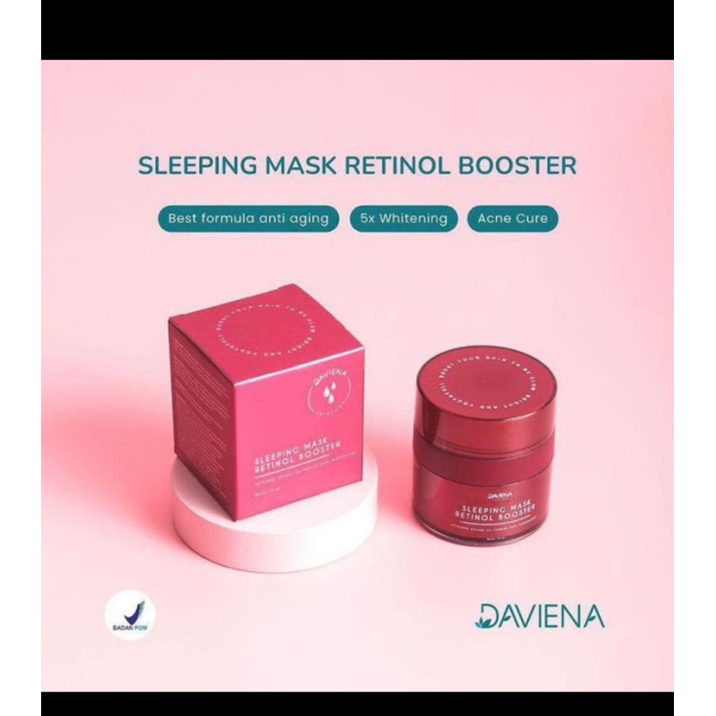 SLEEPING MASK RETINOL BOOSTER actomose retinol 2x READY!!!