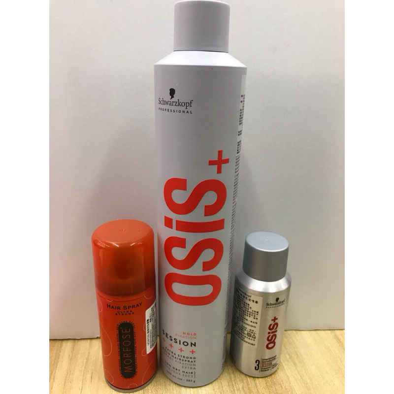 附發票🔹Schwarzkopf 施華蔻 OSiS+ 黑旋風 黑炫風 3號 特強定型噴霧 500ml/100ml