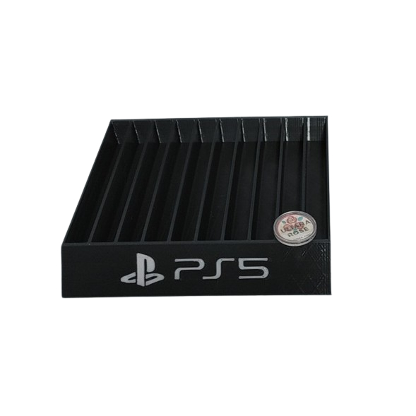 3D列印 PS5  遊戲卡盒 光碟架 遊戲片收納架 Nintendo switch收納置物架 10片