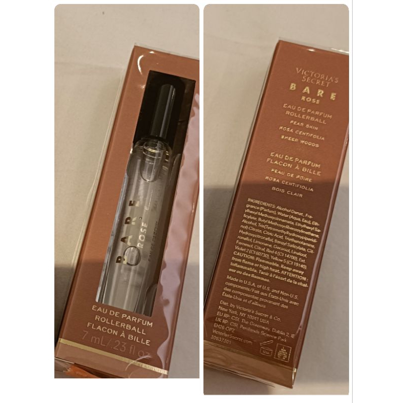 維多莉亞的秘密  Bare Rose 裸色玫瑰滾珠香水 Victoria’sSecret