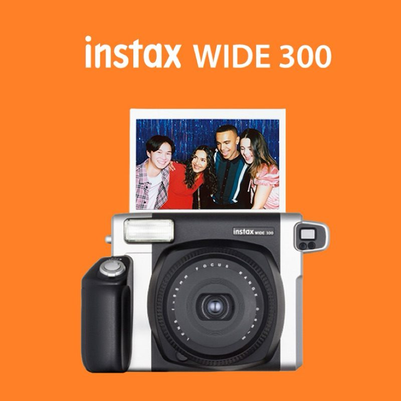 富士 Fujifilm instax WIDE 300 黑色/太妃糖色 寬幅 拍立得 相機