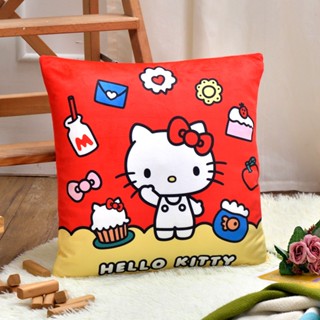Fancy Belle 靠墊 抱枕 45x45cm 經典復古 麂皮 三麗鷗聯名款 HELLO KITTY 格蕾寢飾