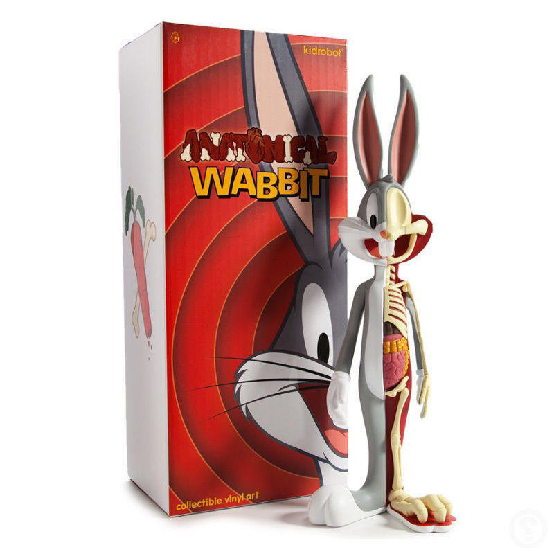 Jason Freeny 解剖兔 anatomical wabbit 迪士尼華納兔 kidrobot全新