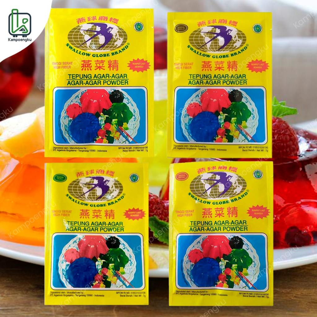 果凍粉 Swalow Globe Agar Agar Sachet 7g