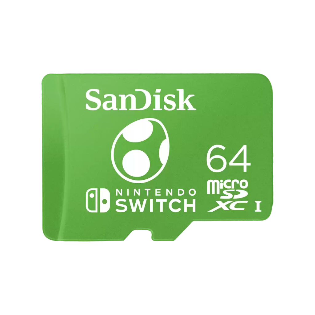 SanDisk Switch 記憶卡 64G 限定塗裝版 讀100 寫60 任天堂 Switch專用 耀西 無轉卡