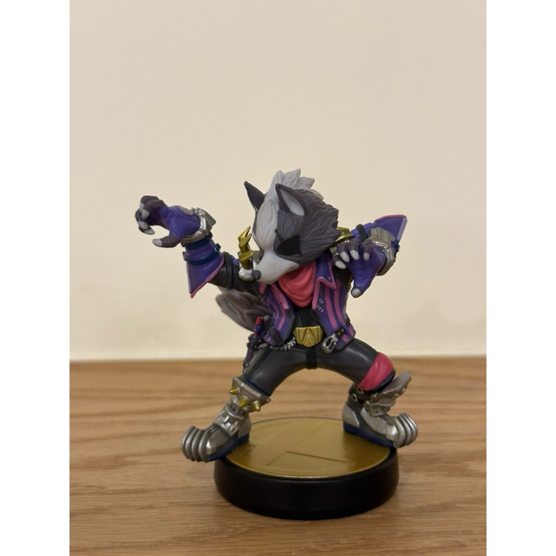 【二手無盒】任天堂 amiibo公仔 SWITCH NS NFC明星大亂鬥 星戰火狐 沃爾夫 STAR WOLF