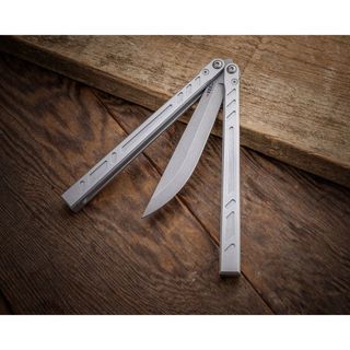 【angel 精品館 】BRS BAREBONES Aluminum Channel-LIVE 154CM 銀鋁柄-蝴蝶