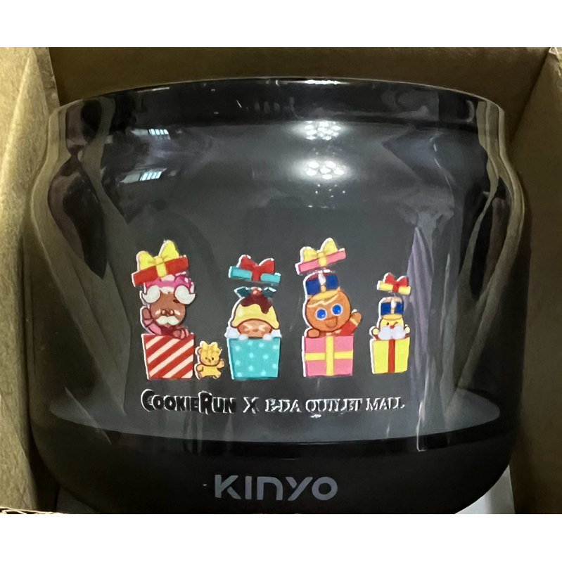 薑餅人藍芽炫光音箱-義大世界和薑餅人王國連名滿額贈品(Kinyo BTS系列）