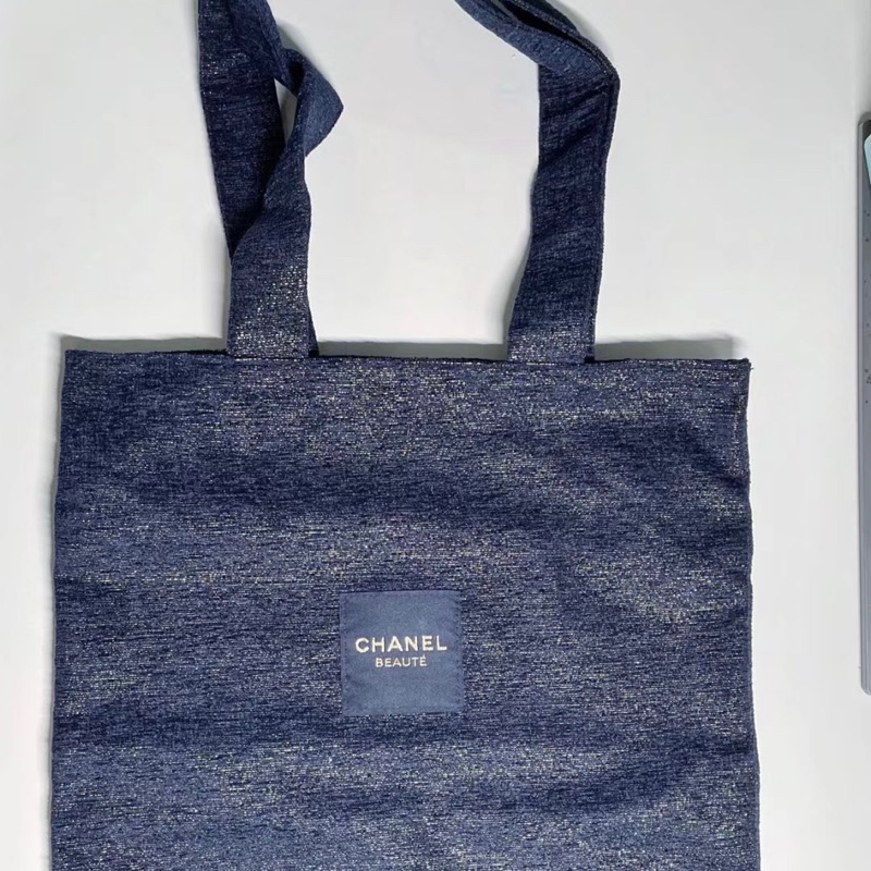 CHANEL 年終禮 藍色托特包