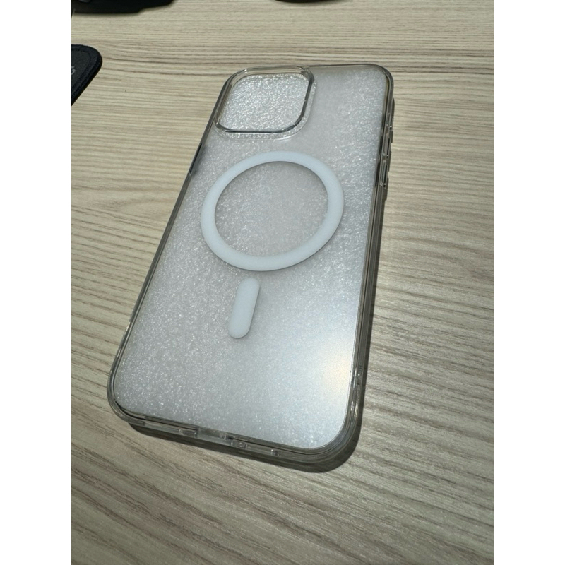 UNIU iPhone 15 pro max MagSafe EÜV 變色透明殼 霧面 按鈕