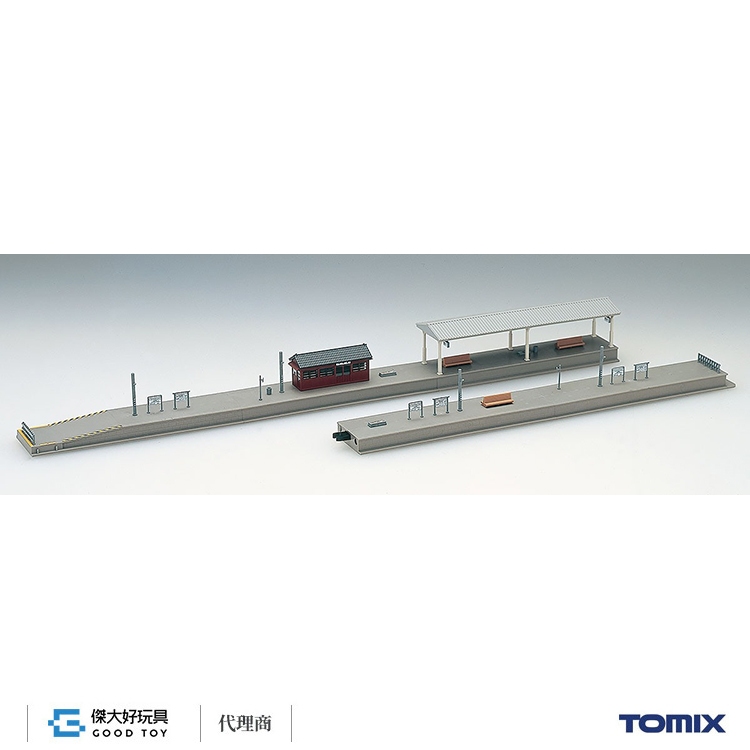 TOMIX 4057 建物 島式月台組 (地方型)