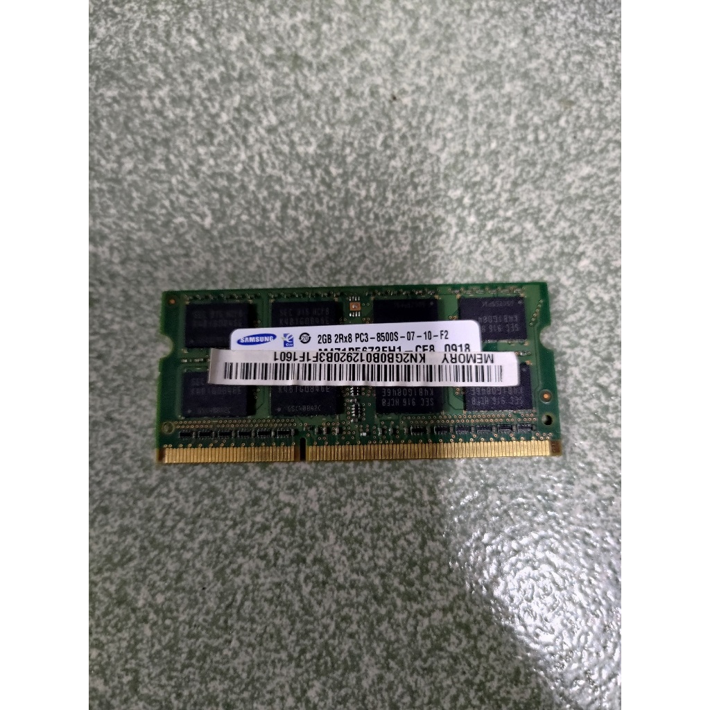 三星 Samsung DDR3 2GB 2Rx8 PC3 10600S