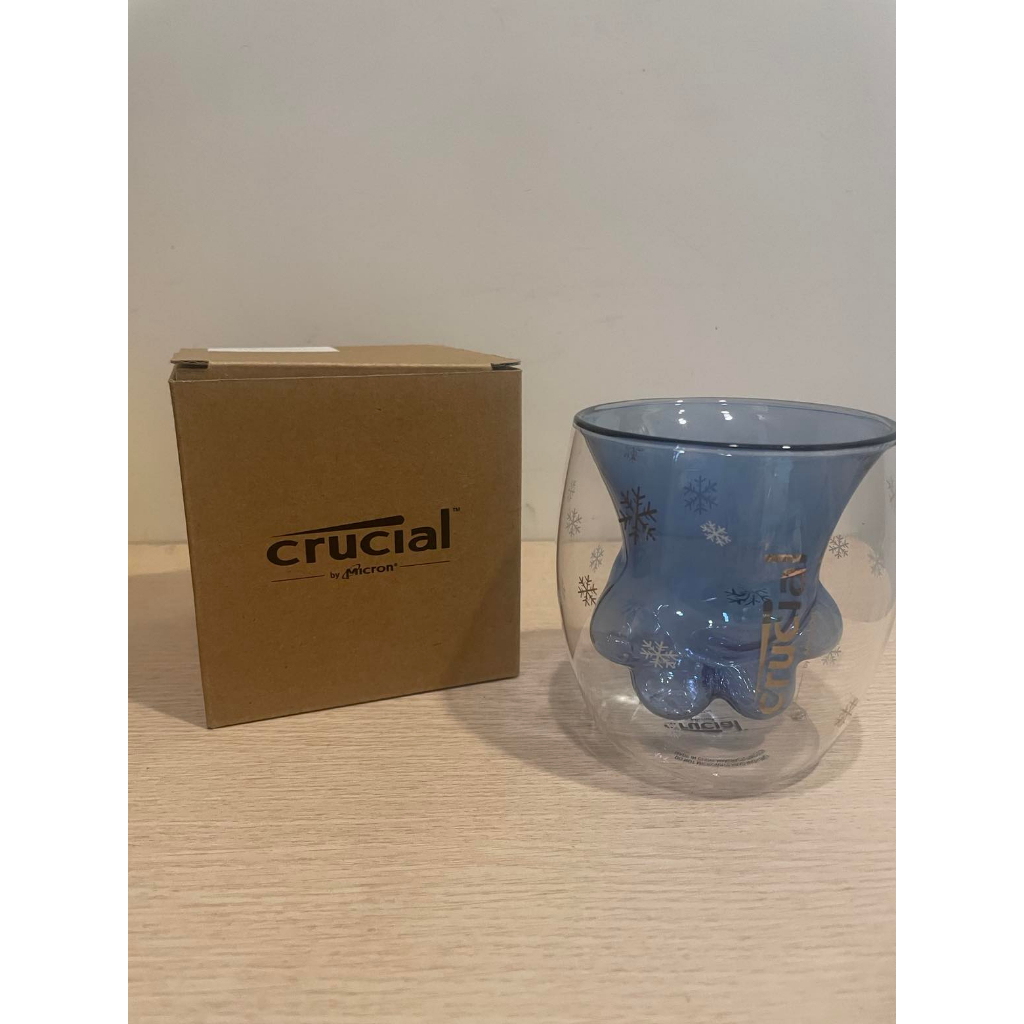 【指定70元商品】crucial by Micron 貓抓杯 玻璃杯 雙層杯 貓腳 耐高溫 生日 交換禮物