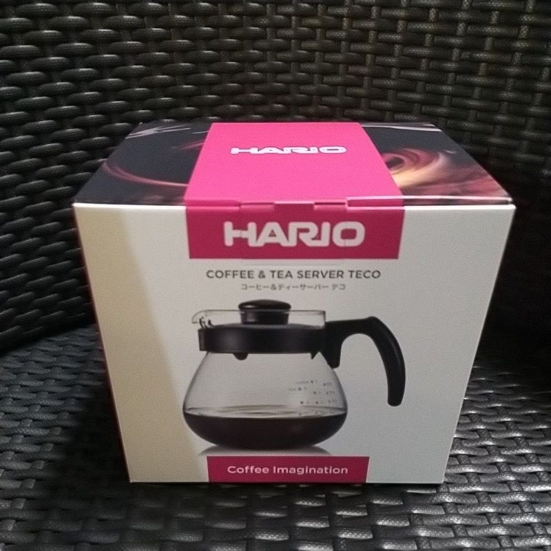 《July Coffee》HARIO TECO TCR-100 1000cc 小球耐熱玻璃壺  可微波